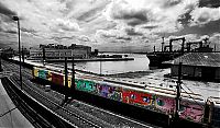 Art & Creativity: train graffiti