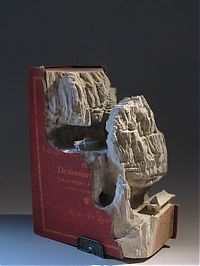 Art & Creativity: Book carvings projects by Guy Laramée