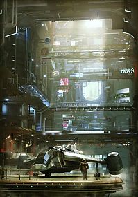 TopRq.com search results: Sci-fi urban environment concepts by Stefan Morrell