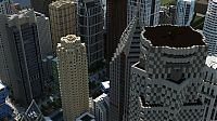 Art & Creativity: 3D minecraft skyscraper city