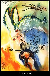 Art & Creativity: Alice's Adventures in Wonderland by Salvador Dalí