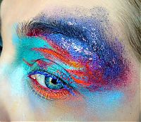 Art & Creativity: eye makeup detail