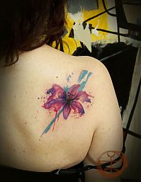 Art & Creativity: watercolor tattoo