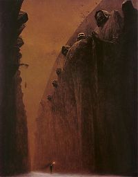 Art & Creativity: Fantastic realism and surrealistic oil paintings by Zdzisław Beksiński