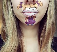 TopRq.com search results: Cartoon characters face makeup by Laura Jenkinson