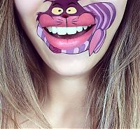 Art & Creativity: Cartoon characters face makeup by Laura Jenkinson