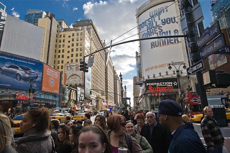 New York City advertisement, New York City, United States