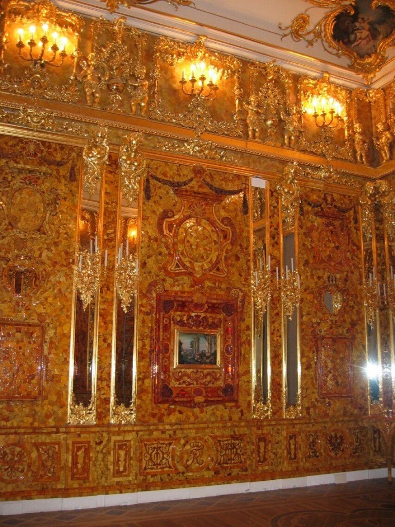 Amber Room by master Gottfried Tussauds