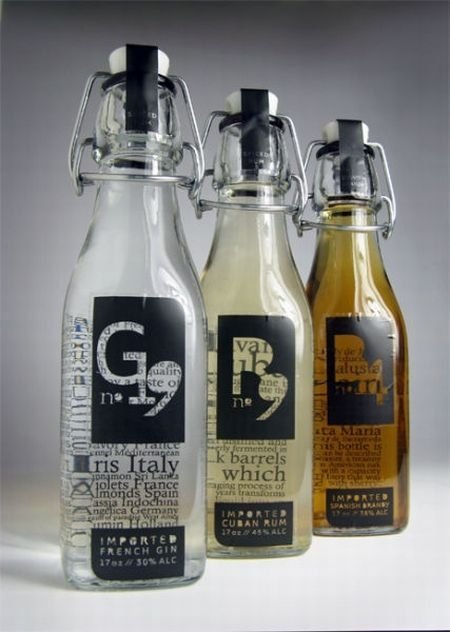 creative bottles and packages