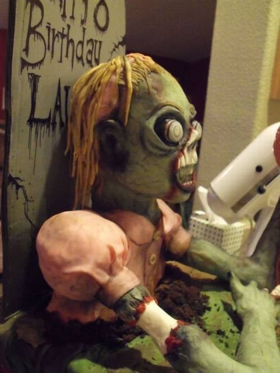 zombie cake