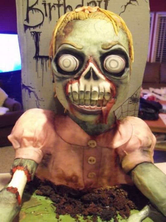 zombie cake