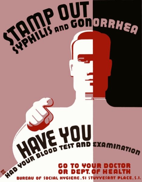 STD propaganda poster