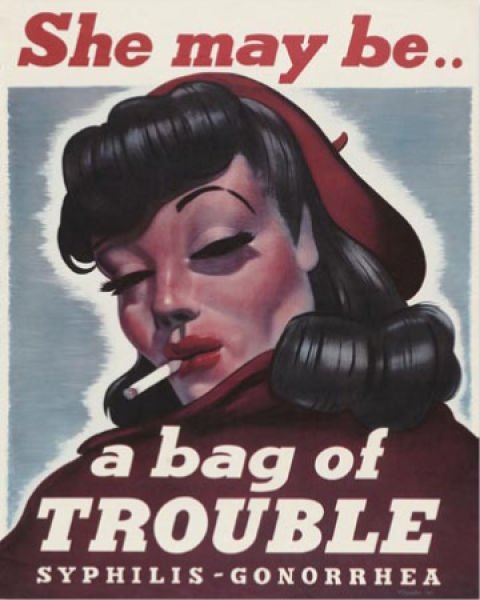 STD propaganda poster