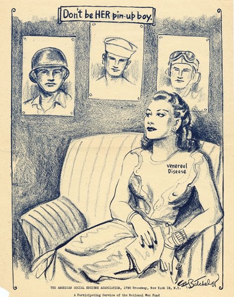 STD propaganda poster