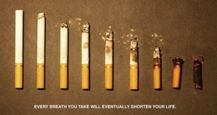 creative anti-smoking ad