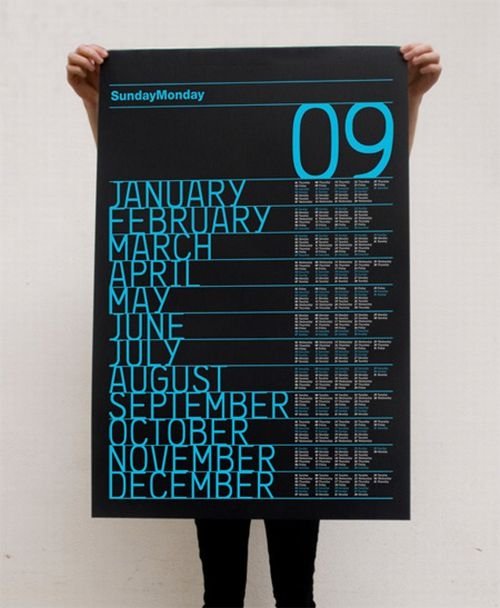 creative calendar design