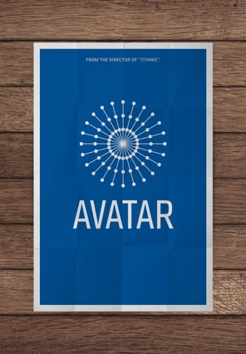 Minimalist film posters by Pedro Vidotto