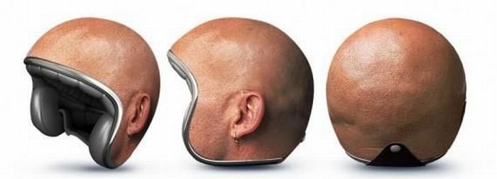 creative motorcycle helmet