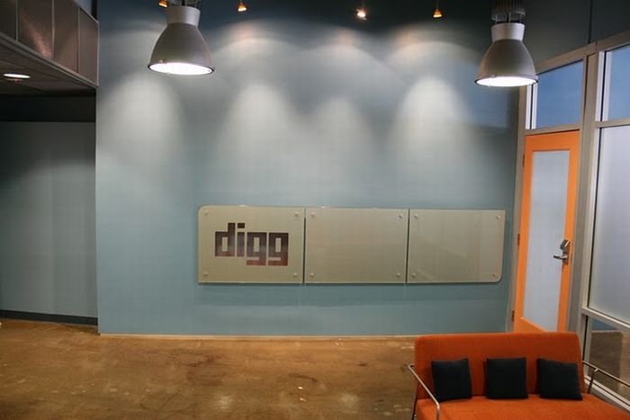 Inside the Digg office