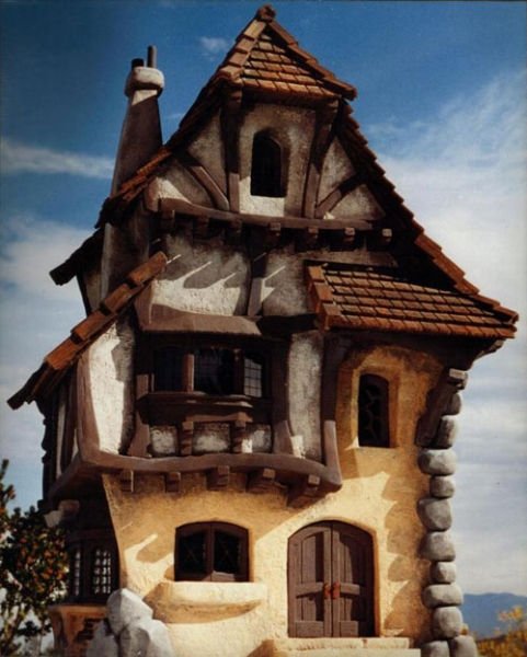 fairy tales house in real world