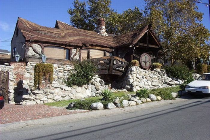 fairy tales house in real world