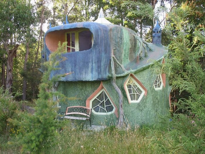 fairy tales house in real world