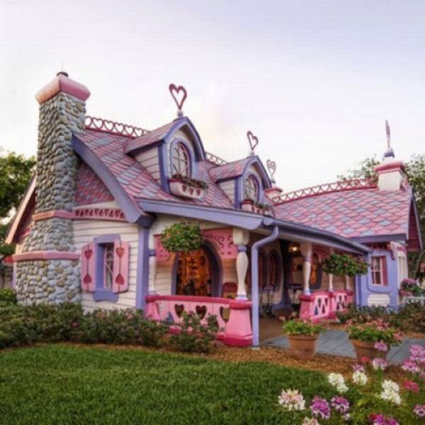 fairy tales house in real world