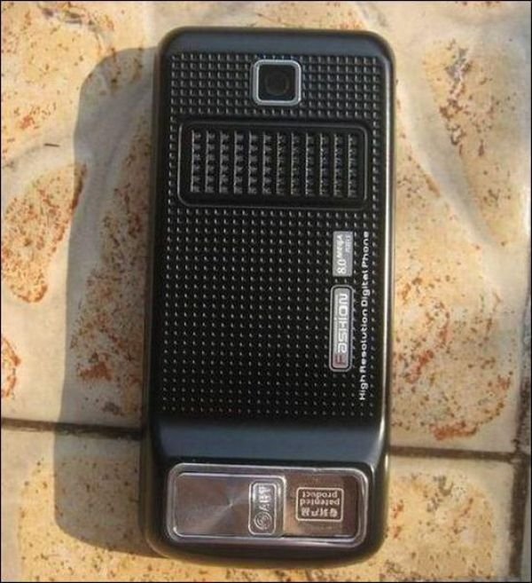 cellphone with a lighter