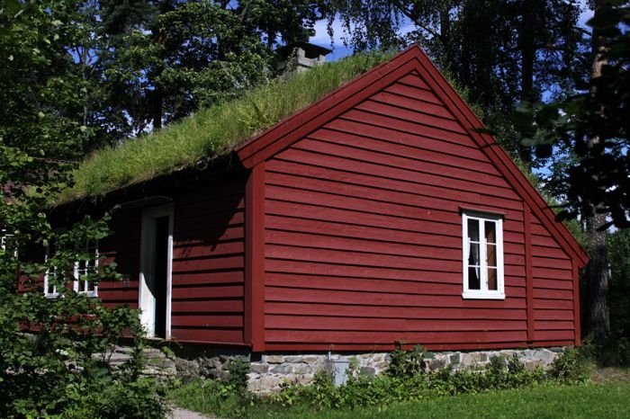Sod roofs, Norway