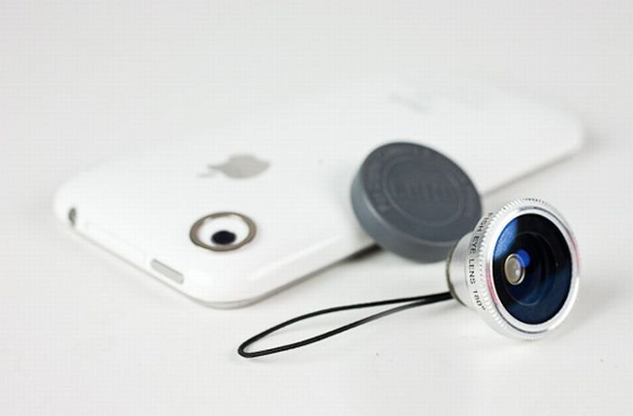 Fisheye lens for iPhone