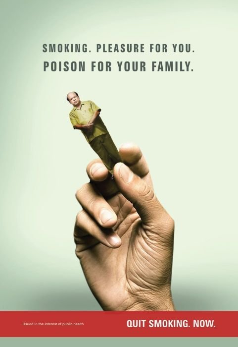 anti-tobacco advertisment