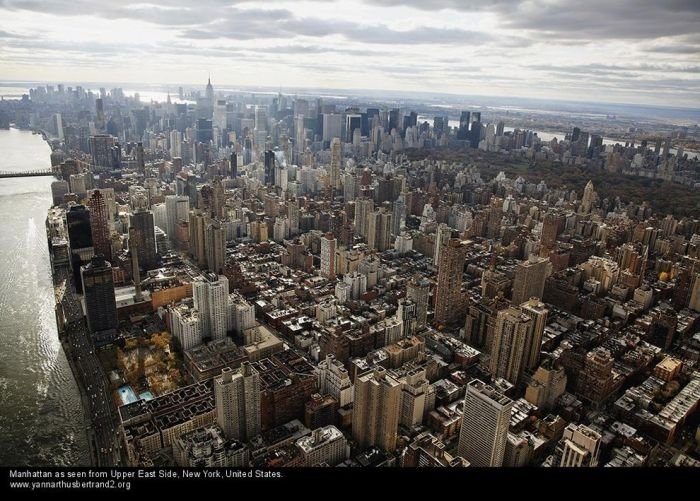 New York City from the air by Yann Arthus-Bertrand