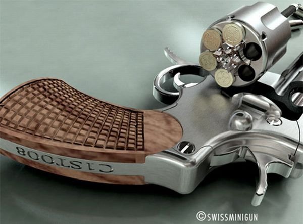 swiss mini gun and cartridges