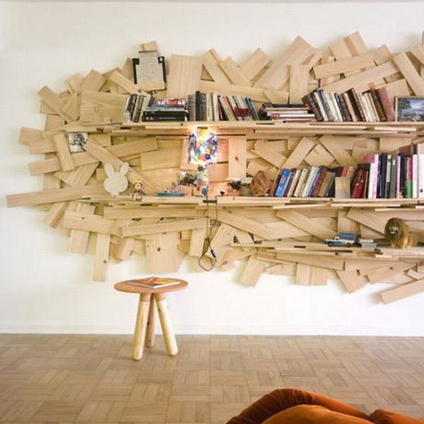 creative bookshelf