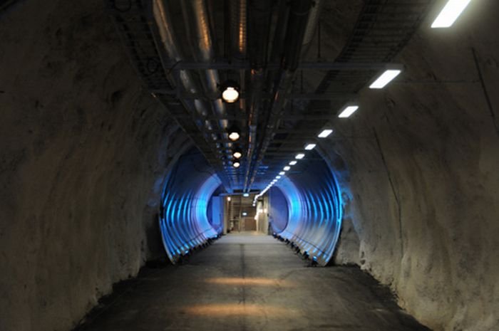 Svalbard Global Seed Vault, Longyearbyen, Spitsbergen, Arctic Svalbard archipelago, Norway