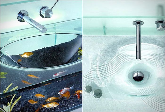 Moody Aquarium Sink by Italbrass