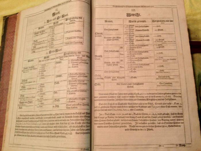 german bible from 1708