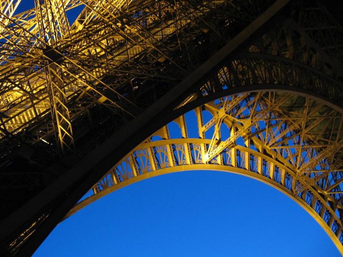 The Eiffel Tower, Champ de Mars, Paris, France