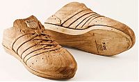 Architecture & Design: Wooden boots by Paul Coudamy
