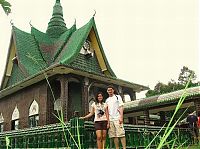 Architecture & Design: Temple built out of beer bottles, Thailand