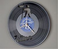 Architecture & Design: clocks made from vinyl records