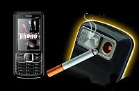 Architecture & Design: cellphone with a lighter