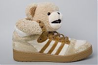 Architecture & Design: Adidas Teddy Bears sneakers by Jeremy Scott