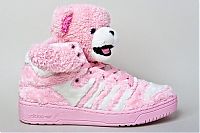 Architecture & Design: Adidas Teddy Bears sneakers by Jeremy Scott