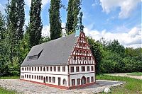 Architecture & Design: Miniwelt Lichtenstein, miniature park, Lichtenstein, Zwickau, Saxony, Germany
