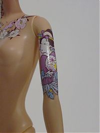 Architecture & Design: modern barbie with tattoos