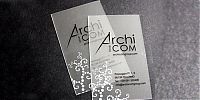 Architecture & Design: creative transparent business card