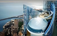 Architecture & Design: Odeon Tower by Alexander Giraldi, Larvotto beach, Ligurian Sea, Monaco