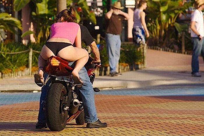 motorbike girl