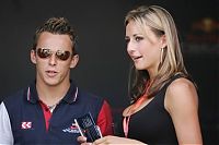 Motorsport models: Girl In The Paddock With Christian Klien Indianapolis 2006-07-02